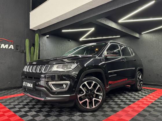 JEEP COMPASS 2.0 16V FLEX LIMITED AUTOMÁTICO JEEP COMPASS 2.0 16V FLEX LIMITED AUTOMÁTICO